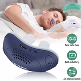 Compact Mini CPAP Anti-Snoring Device – Discreet, Effective Solution for Peaceful Sleep