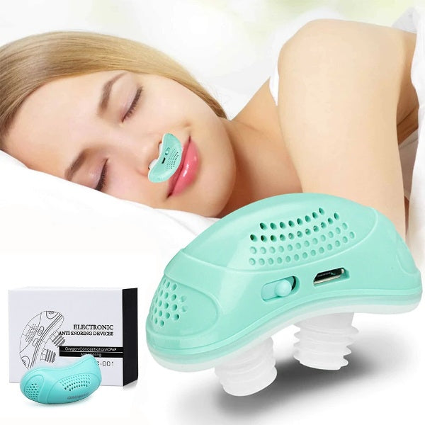 Compact Mini CPAP Anti-Snoring Device – Discreet, Effective Solution for Peaceful Sleep