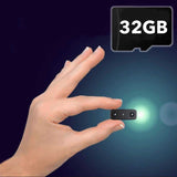 Compact 1080P HD Audio Camera with Night Vision - Tiny Surveillance Solution