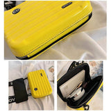 Compact Hard Shell Travel Handbag - Durable, Lightweight & Stylish Carry-On for Easy Travel