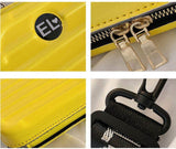 Compact Hard Shell Travel Handbag - Durable, Lightweight & Stylish Carry-On for Easy Travel