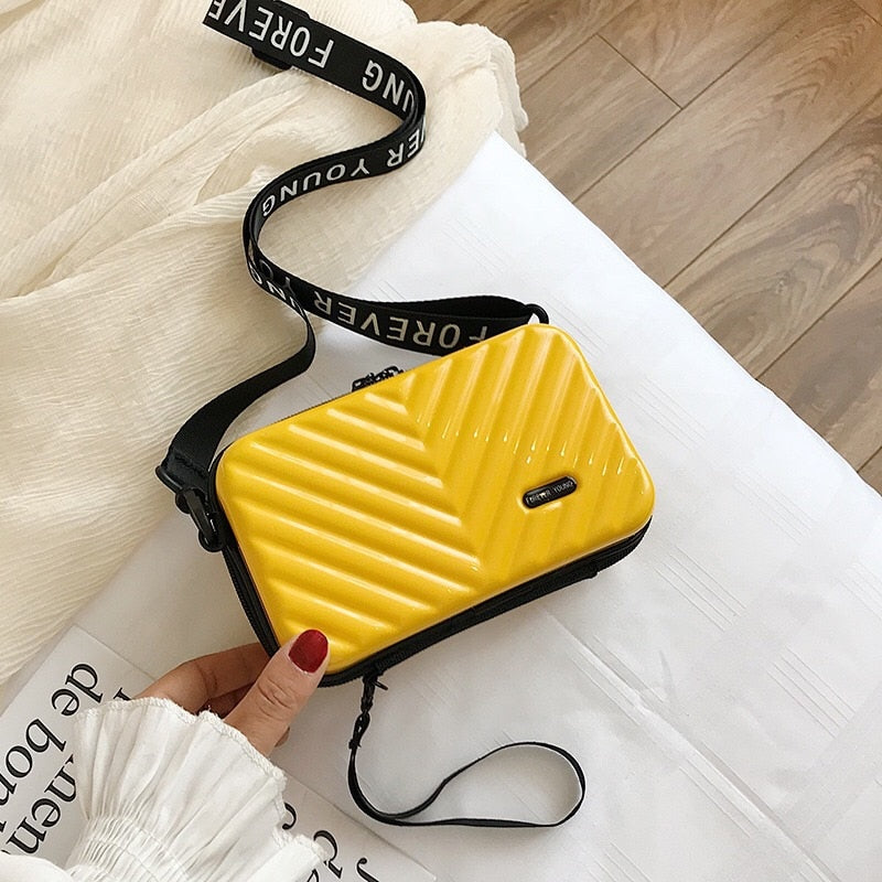 Compact Hard Shell Travel Handbag - Durable, Lightweight & Stylish Carry-On for Easy Travel