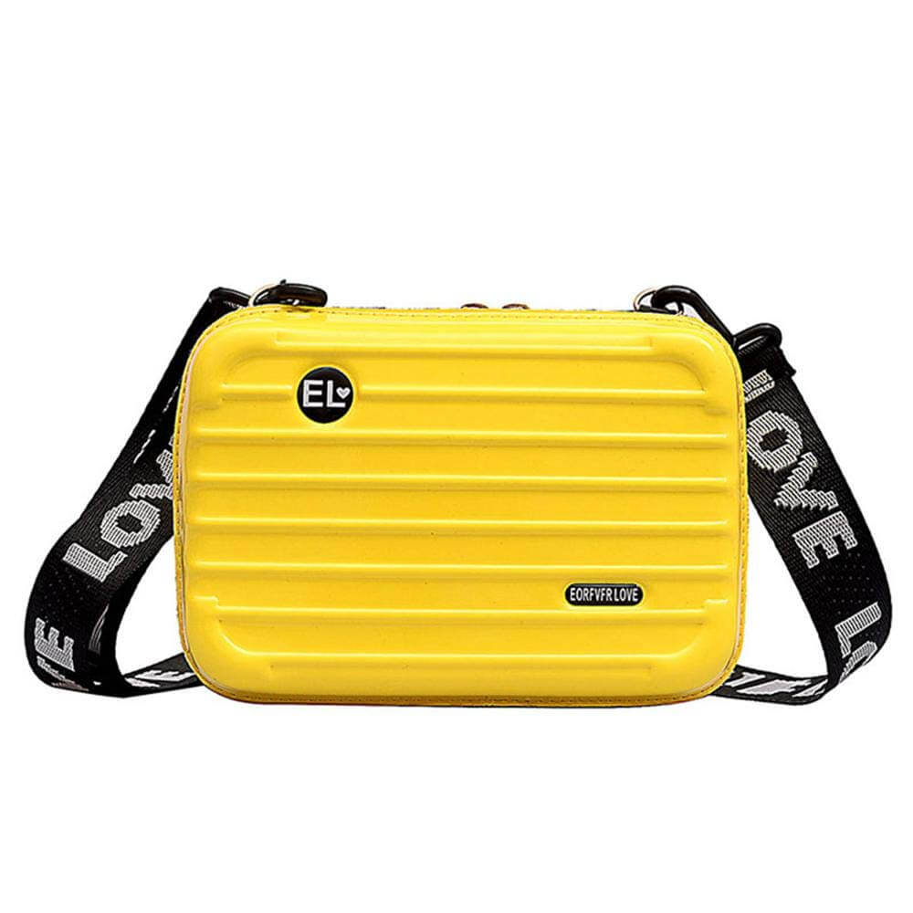 Compact Hard Shell Travel Handbag - Durable, Lightweight & Stylish Carry-On for Easy Travel