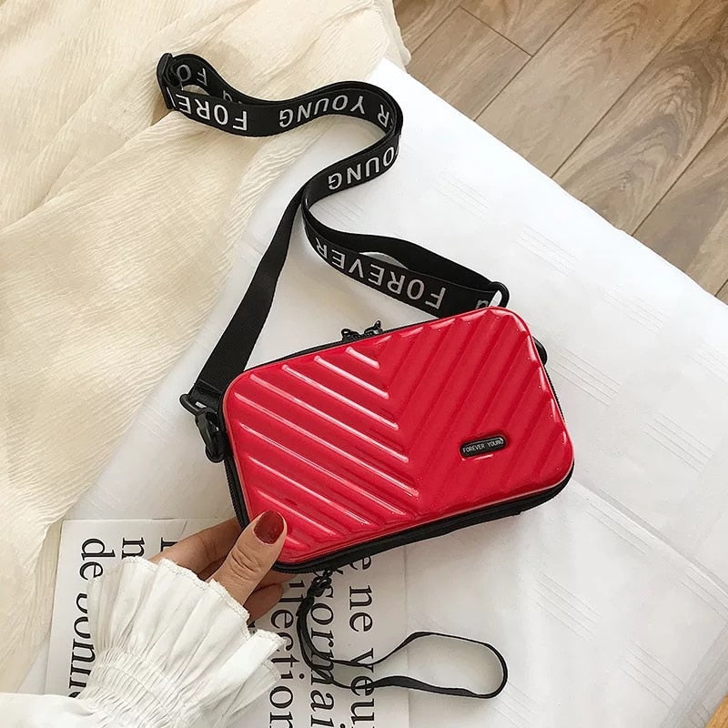 Compact Hard Shell Travel Handbag - Durable, Lightweight & Stylish Carry-On for Easy Travel