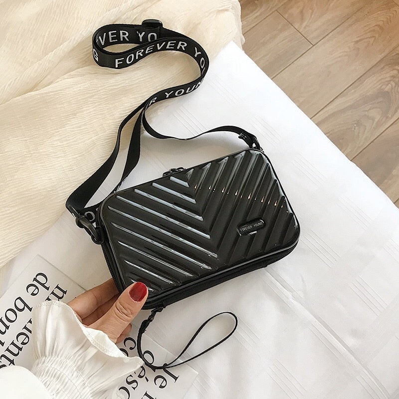 Compact Hard Shell Travel Handbag - Durable, Lightweight & Stylish Carry-On for Easy Travel