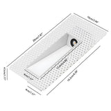 LED Recessed Wall Light with Motion Sensor