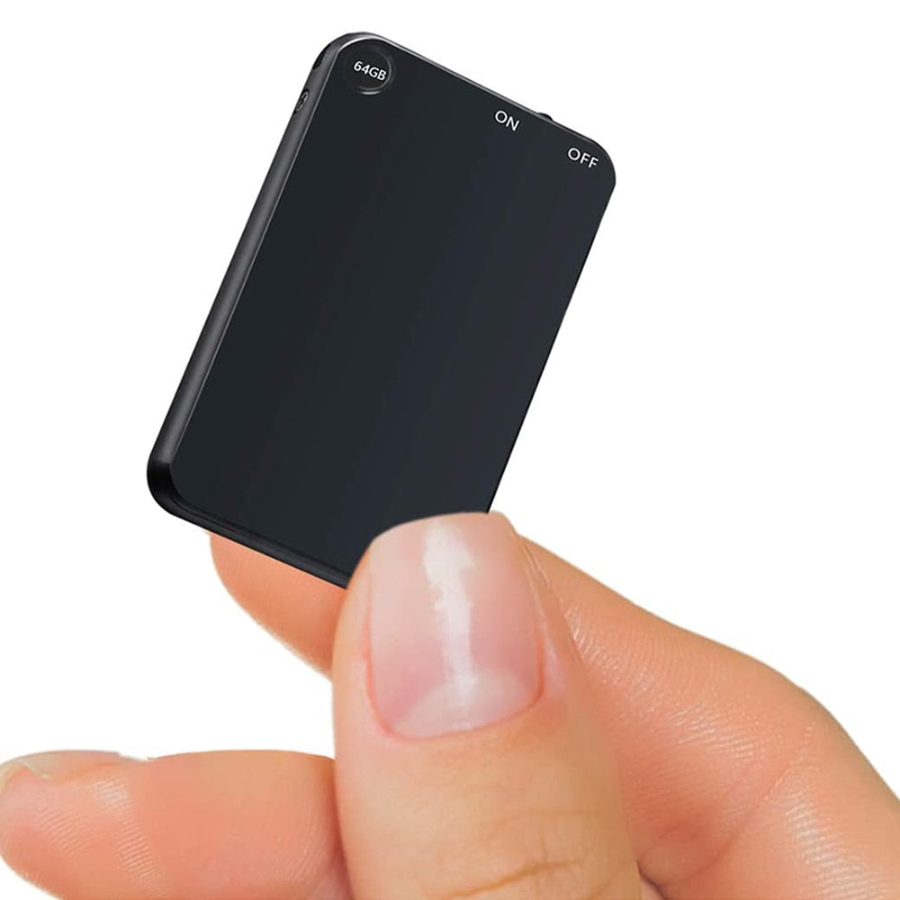 Mini Voice Recorder – Voice-Activated, Hidden Design & Rechargeable Battery