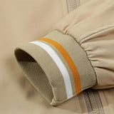 Men's longline bomber jacket, view 3