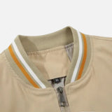 Men's longline bomber jacket, view 4