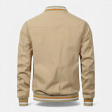 Men's longline bomber jacket, view 5