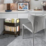 Rollit Mobile Library Cart with Wheels - Portable Book Trolley for Easy Transport & Organization