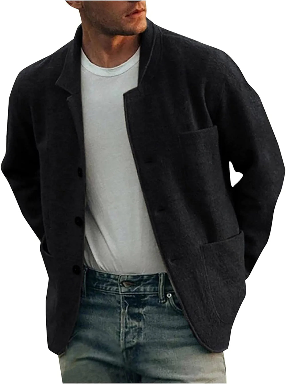 Modern Casual Men's Blazer - Aiden
