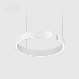 Modern HaloRing Circle LED Pendant Light - Stylish & Energy-Efficient Lighting Fixture for Home Decor