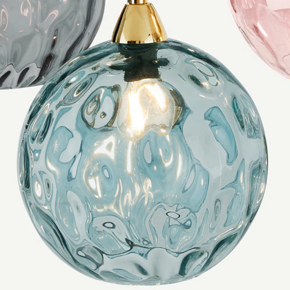 Modern Cascade Cluster Pendant Light - 3 Lamp Design for Stylish Home Lighting