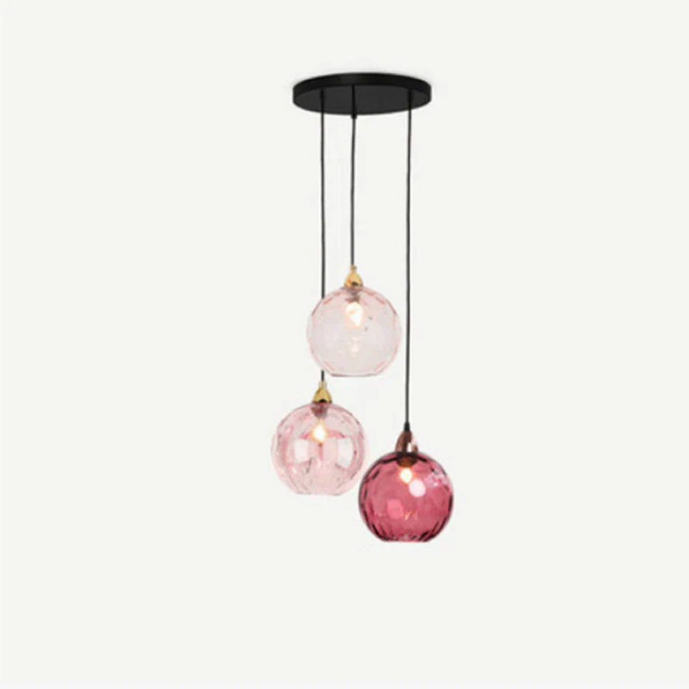 Modern Cascade Cluster Pendant Light - 3 Lamp Design for Stylish Home Lighting