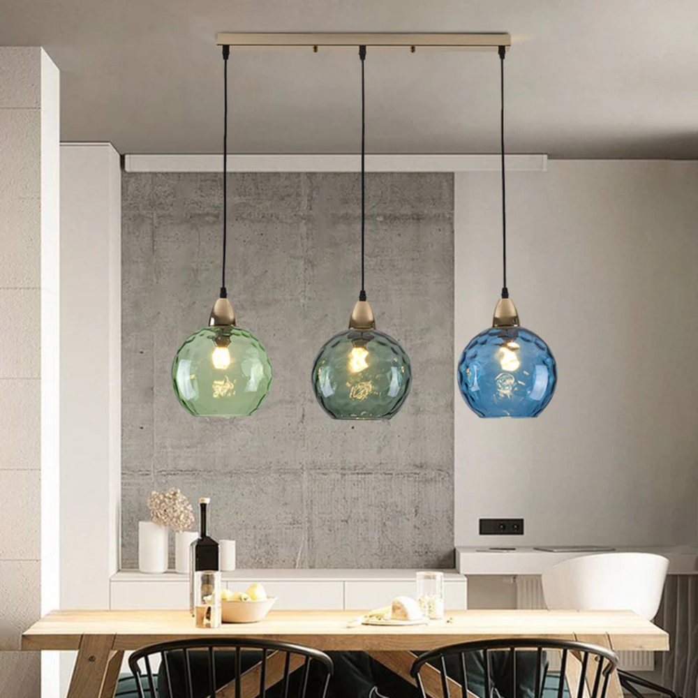 Modern Cascade Cluster Pendant Light - 3 Lamp Design for Stylish Home Lighting