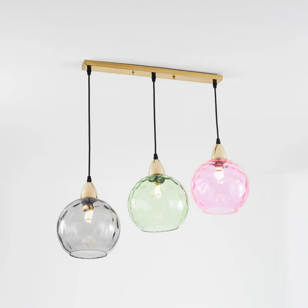 Modern Cascade Cluster Pendant Light - 3 Lamp Design for Stylish Home Lighting