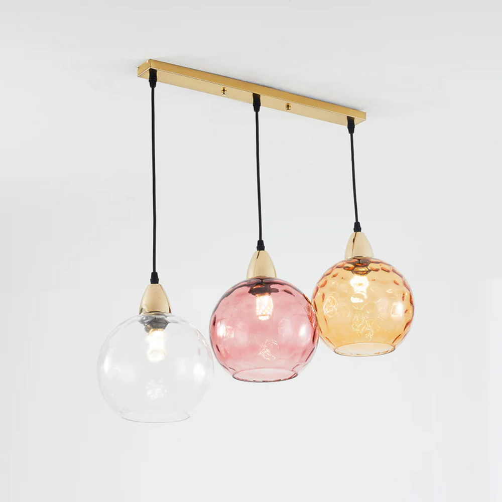 Modern Cascade Cluster Pendant Light - 3 Lamp Design for Stylish Home Lighting