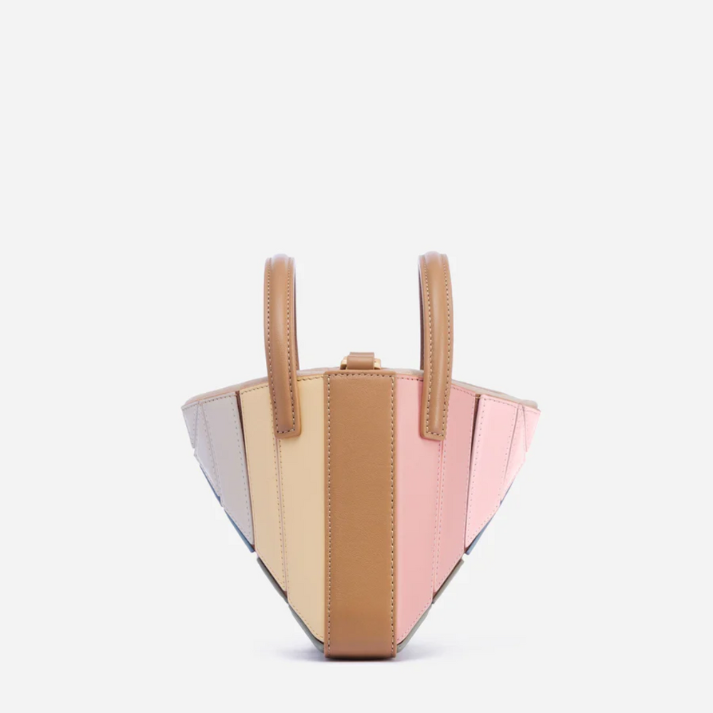 GeoChic Modern Geometric Handbag - Stylish & Trendy Tote for Fashion Forward Women