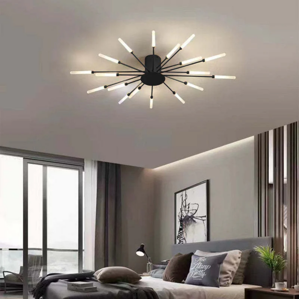 Modern LumenMax Large LED Ceiling Light - Energy-Efficient, Stylish Illumination for Home & Office