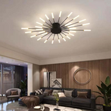Modern LumenMax Large LED Ceiling Light - Energy-Efficient, Stylish Illumination for Home & Office
