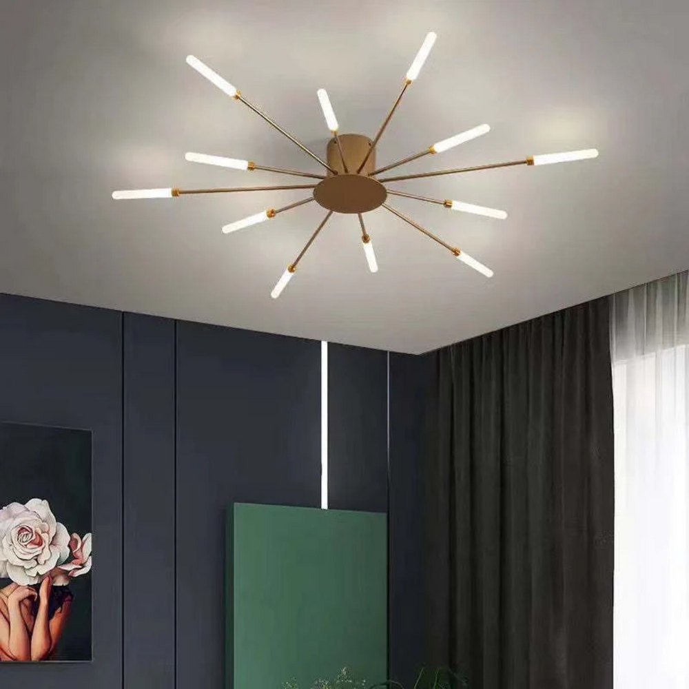 Modern LumenMax Large LED Ceiling Light - Energy-Efficient, Stylish Illumination for Home & Office