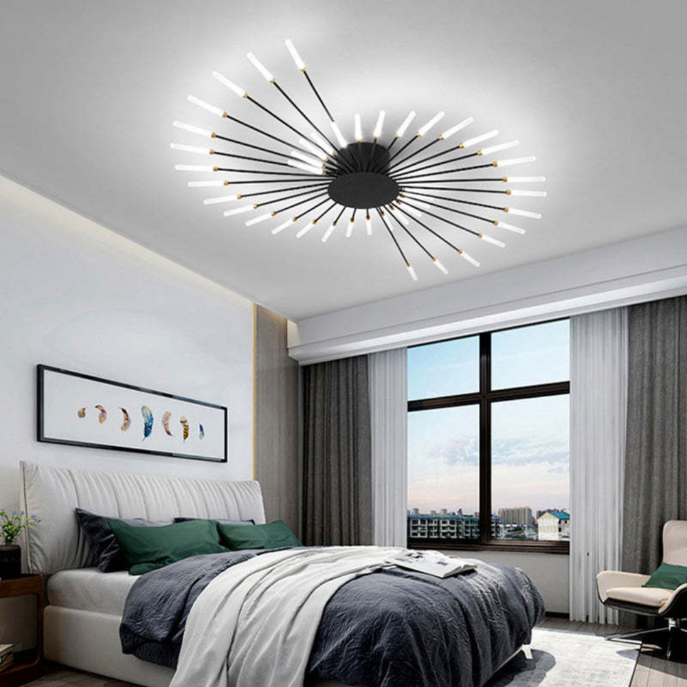 Modern LumenMax Large LED Ceiling Light - Energy-Efficient, Stylish Illumination for Home & Office