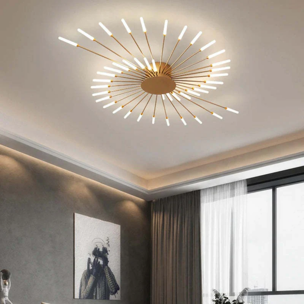 Modern LumenMax Large LED Ceiling Light - Energy-Efficient, Stylish Illumination for Home & Office