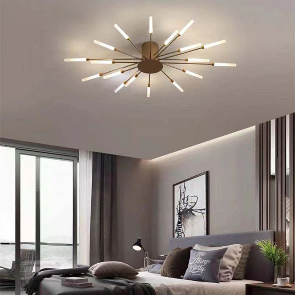 Modern LumenMax Large LED Ceiling Light - Energy-Efficient, Stylish Illumination for Home & Office