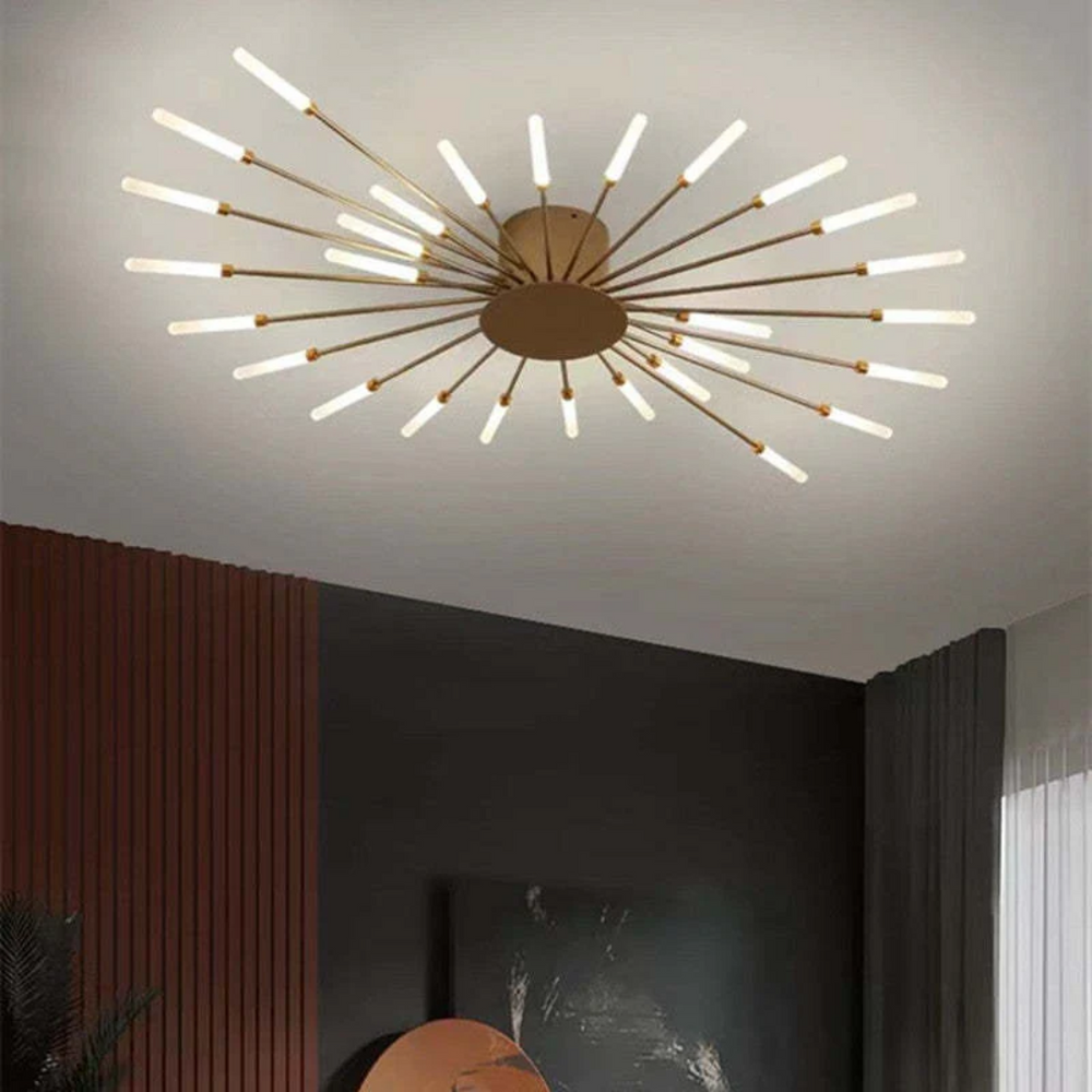 Modern LumenMax Large LED Ceiling Light - Energy-Efficient, Stylish Illumination for Home & Office