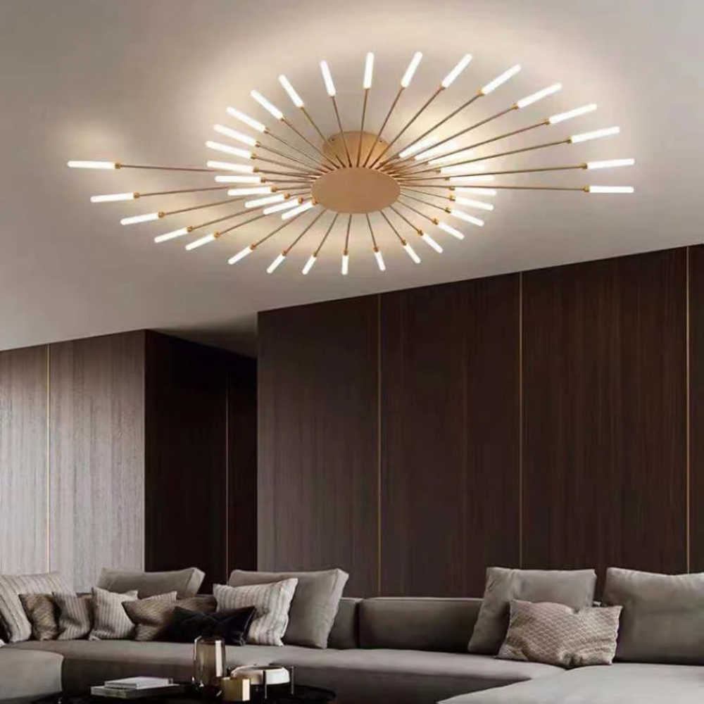 Modern LumenMax Large LED Ceiling Light - Energy-Efficient, Stylish Illumination for Home & Office