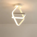 Twilight Rings Modern LED Ceiling Lamp - Stylish Double Ring Design for Contemporary Spaces