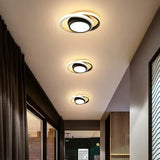Twilight Rings Modern LED Ceiling Lamp - Stylish Double Ring Design for Contemporary Spaces