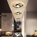 Twilight Rings Modern LED Ceiling Lamp - Stylish Double Ring Design for Contemporary Spaces