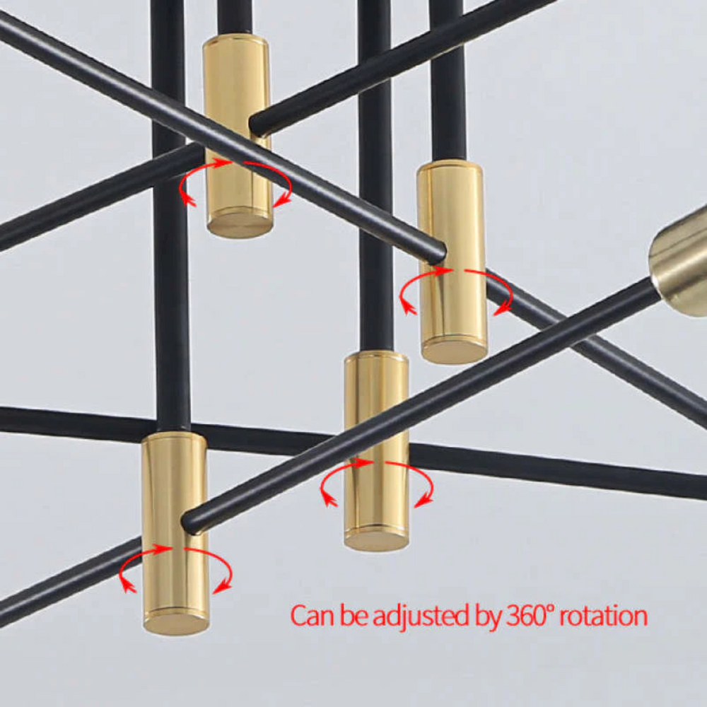 Modern LED Ceiling Light - Lumière Royale | Energy-Efficient, Stylish Design for Home & Office Lighting