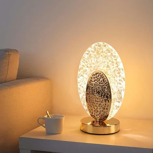 Elegant Modern Peacock Table Lamp - Luxury Home Decor by PeacockLuxe