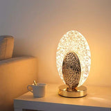 Elegant Modern Peacock Table Lamp - Luxury Home Decor by PeacockLuxe
