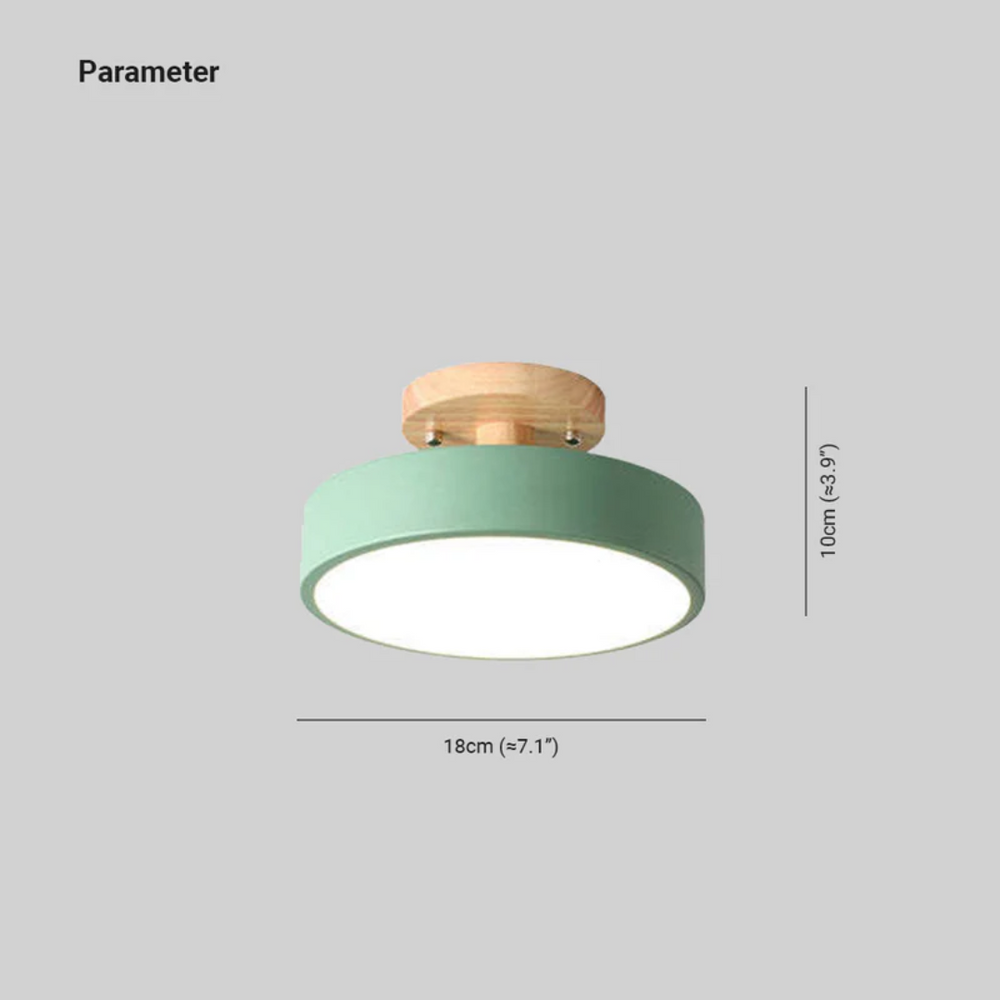Nova Modern Round LED Ceiling Light - Energy-Efficient, Stylish Design for Home & Office
