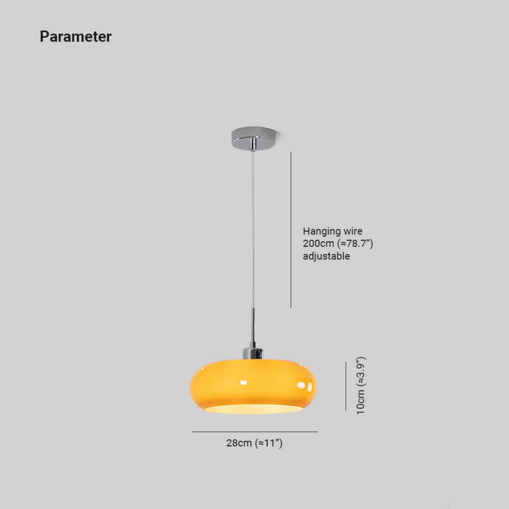 RadianceOrb Modern Round LED Pendant Light - Stylish & Energy-Efficient Lighting Fixture for Home & Office