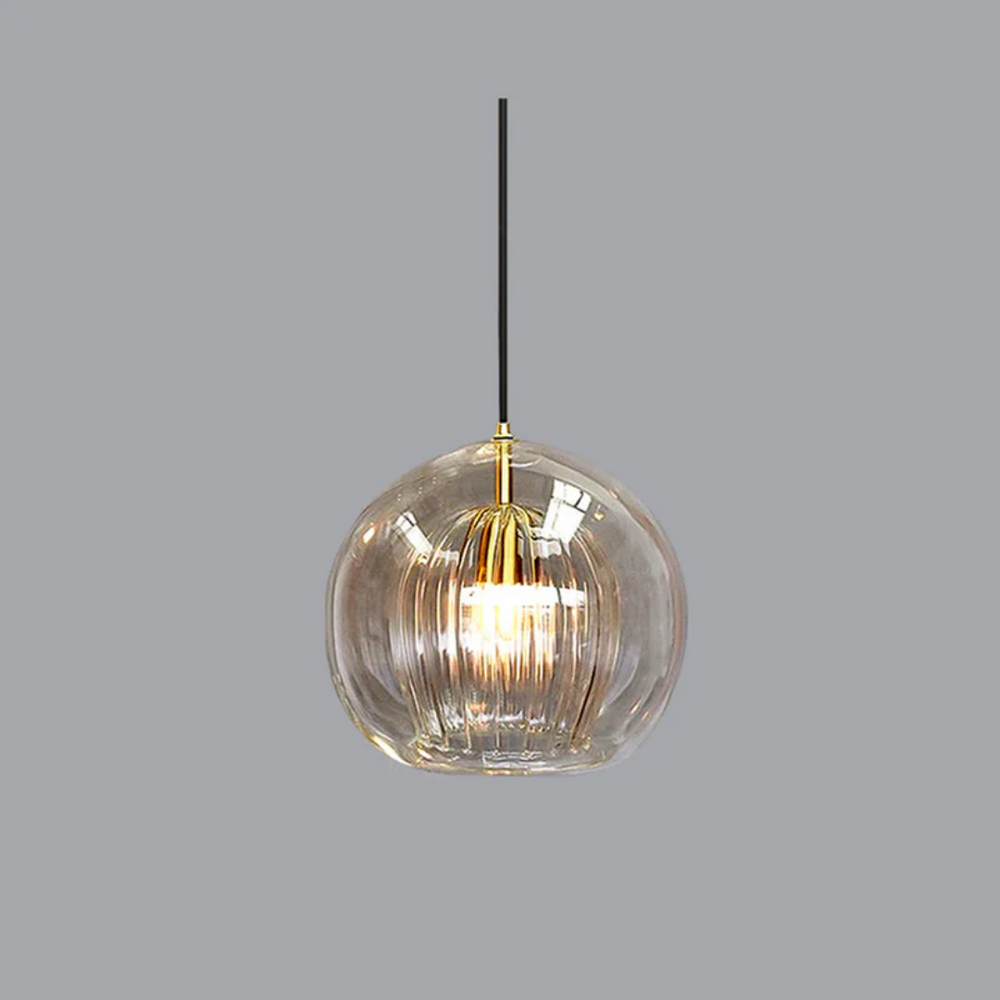 Stylish Modern Spherical LED Pendant Light - Aurora Sphere | Energy-Efficient Lighting for Home & Office Decor