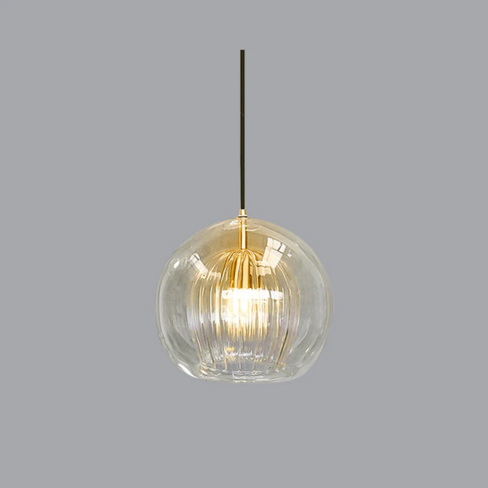 Stylish Modern Spherical LED Pendant Light - Aurora Sphere | Energy-Efficient Lighting for Home & Office Decor