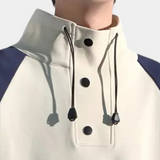 Modern Sweater with Stand-Up Collar for Men - Matteo