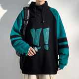 Modern Sweater with Stand-Up Collar for Men - Matteo
