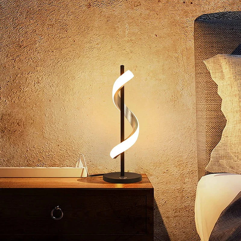 Modern NeroLite Table Lamp - Stylish LED Lighting for Home & Office Décor
