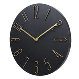Wall Clock Silent Round Home Office Decor