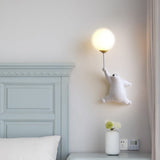 Modern Wall Lamp Cute Bear Design Home Decor Accent