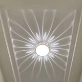 Optimized Product Title: "LED Kristall-Deckenleuchte mit Strahlen-Lichtmuster – Warmweiß & Kaltweiß – Energiesparende Deckenlampe für stilvolle Beleuchtung" 

This title includes relevant keywords while enhancing clarity and appeal for potential buyers.