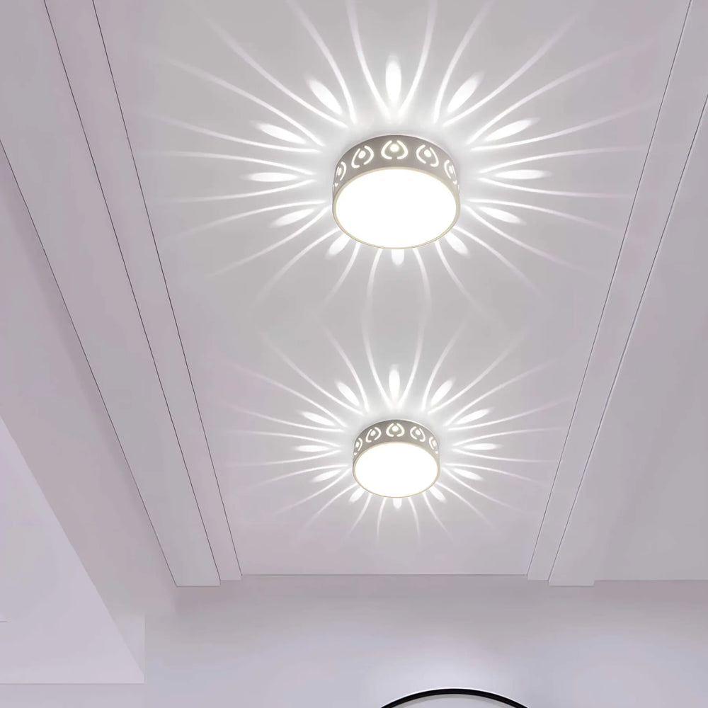 Optimized Product Title: "LED Kristall-Deckenleuchte mit Strahlen-Lichtmuster – Warmweiß & Kaltweiß – Energiesparende Deckenlampe für stilvolle Beleuchtung" 

This title includes relevant keywords while enhancing clarity and appeal for potential buyers.