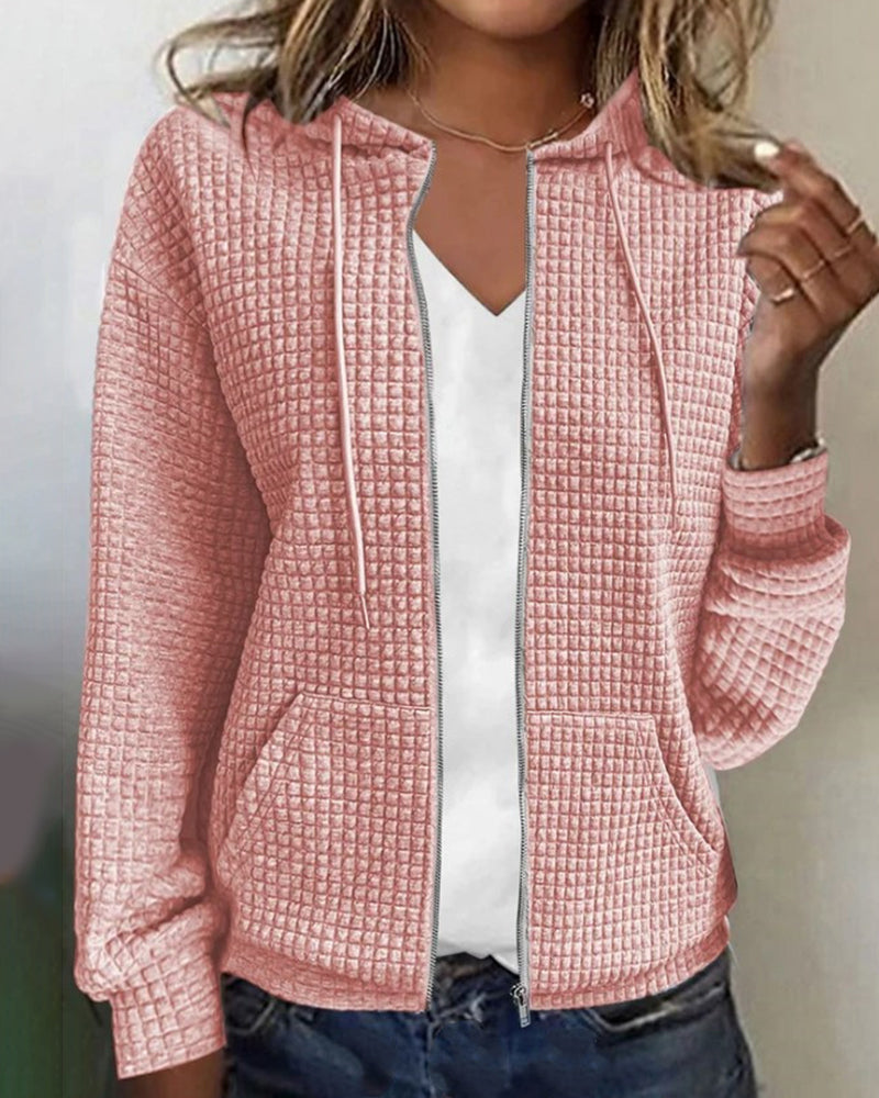 Casual Women's Jacket with Hood – Elvira
