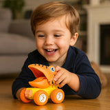 Monster Truck Toy – Dinosaur Design Push Vehicle for Kids